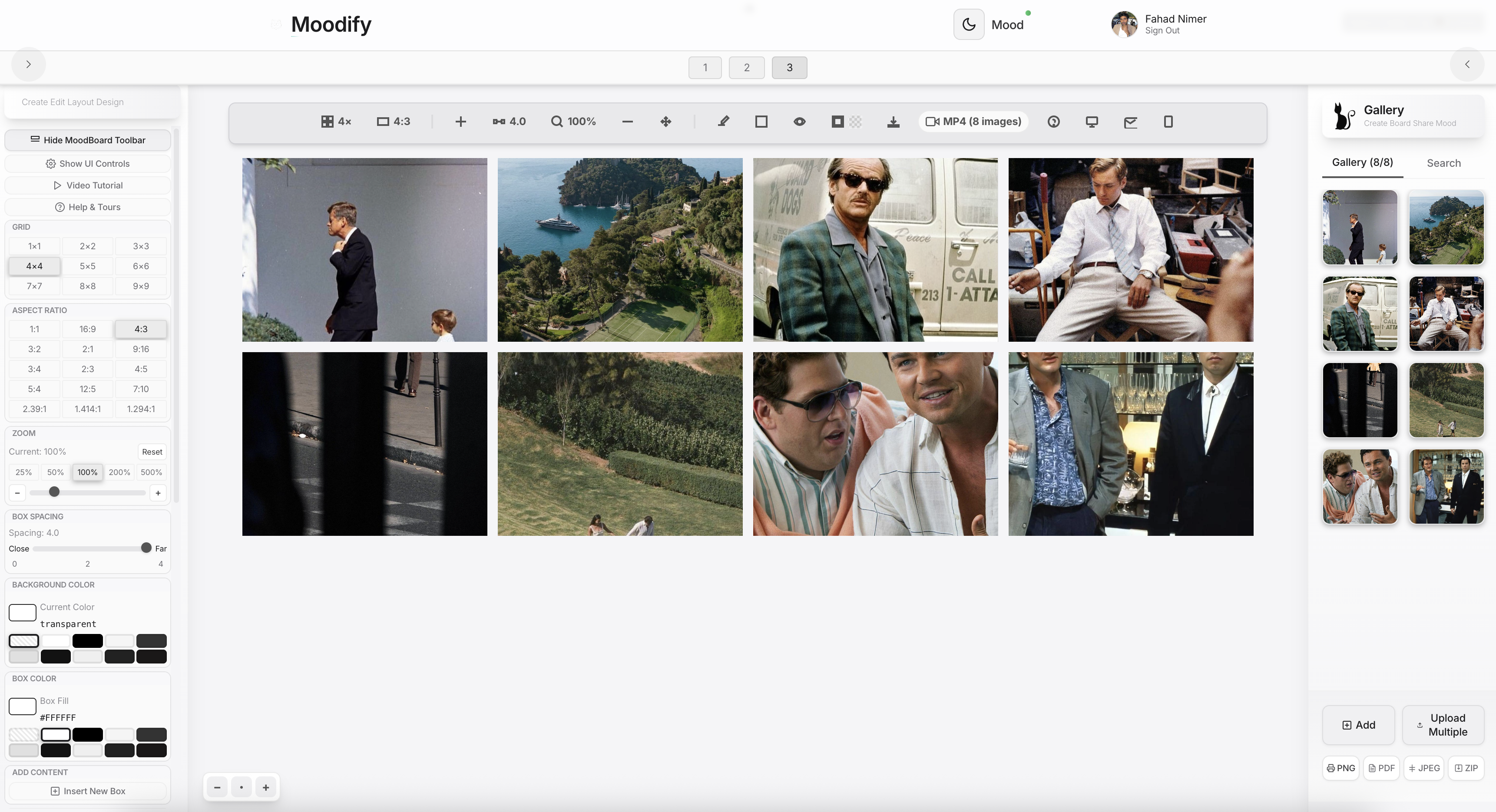 Moodify preview